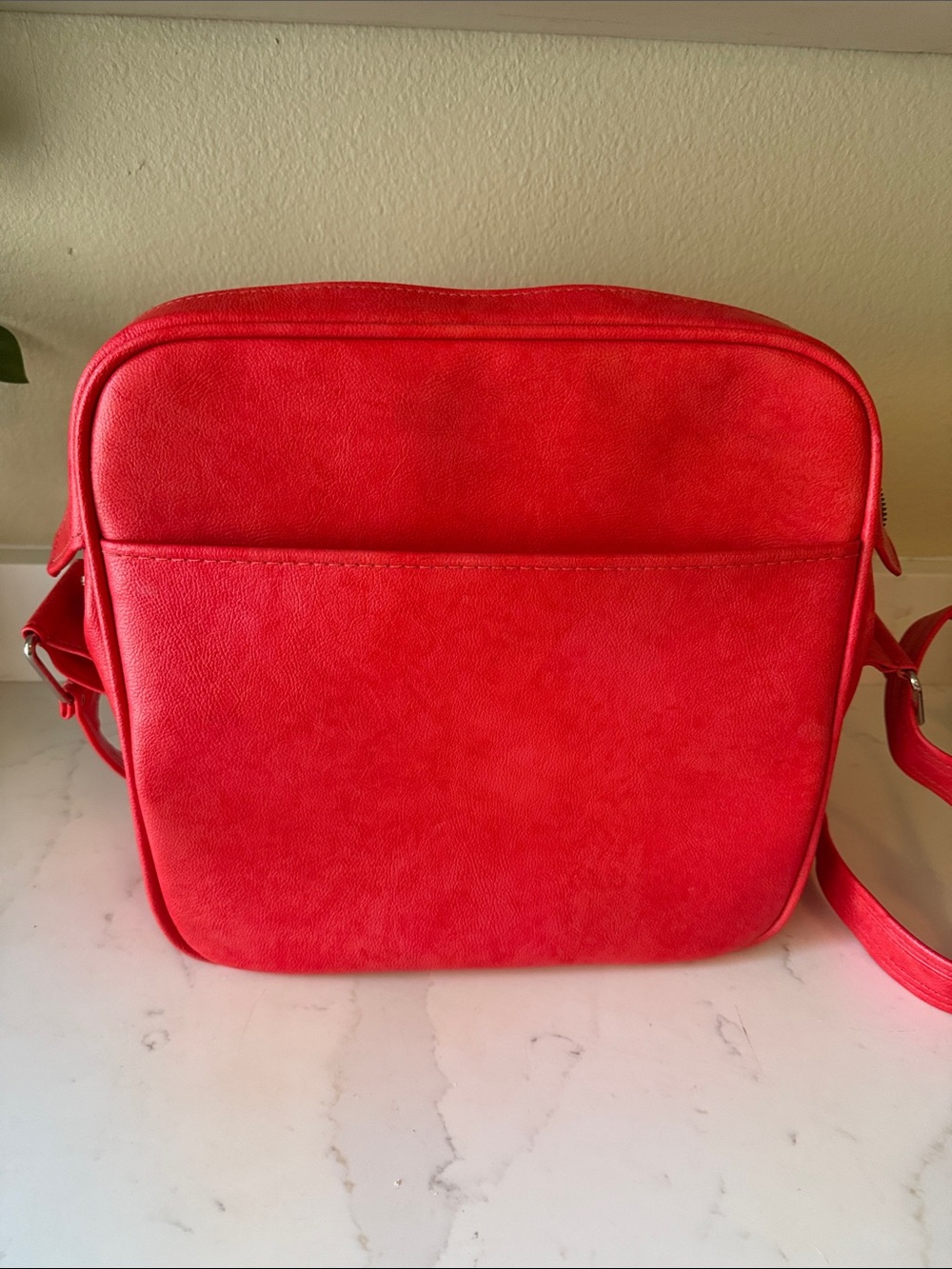 Vintage Samsonite Silouette Travel Bad Red - Picture 6 of 13